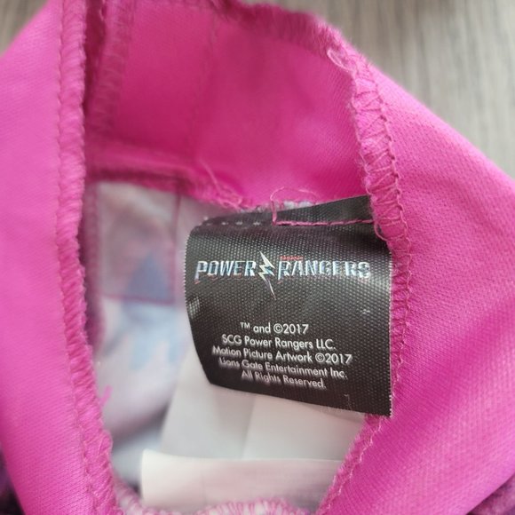 disguise pink power ranger size small 4-6 halloween costume with 2 masks. - Picture 7 of 7